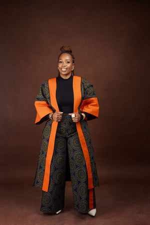 Mantsopa Kimono Set by Thethana