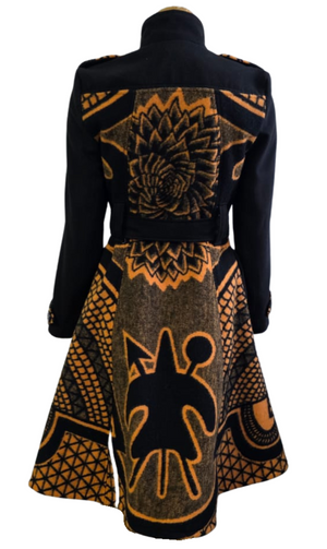 Kobo Dress Coat Thabo Makhetha Kobo Dress Coat Thabo Makhetha