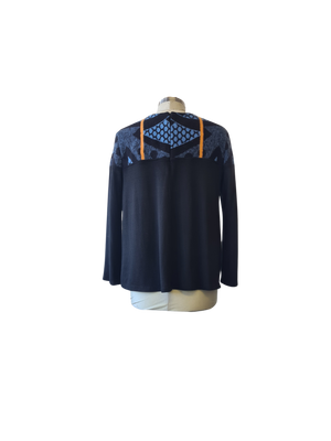 Navy Blue Kobo Long Sleeve