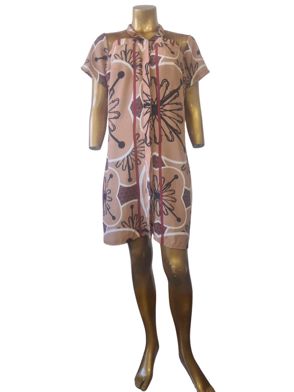 Toffee Candy Print Dress