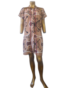 Toffee Candy Print Dress